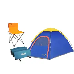 COLEMAN - Pack GO Camping con Silla Amarilla