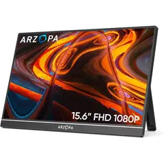 GENERICO - Arzopa A1 Monitor Externo Portatil para Gamers FHD IPS