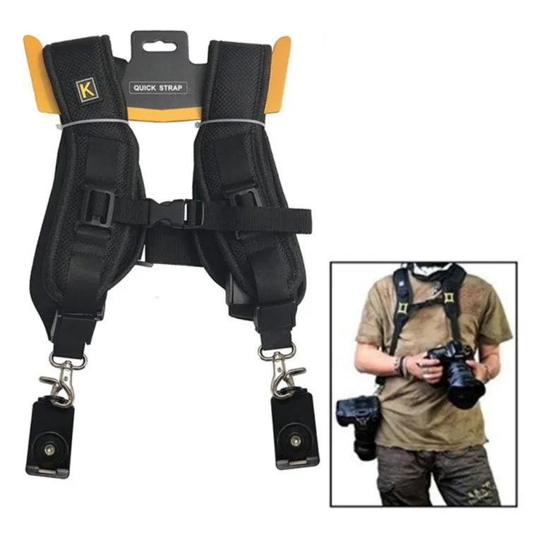 CORREA DE DOBLE CÁMARA LIBERACIÓN RÁPIDA DOUBLE STRAP
