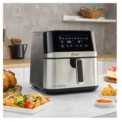 OSTER - Freidora de Aire Digital CKSTAF75DSSDF 7.5 Litros