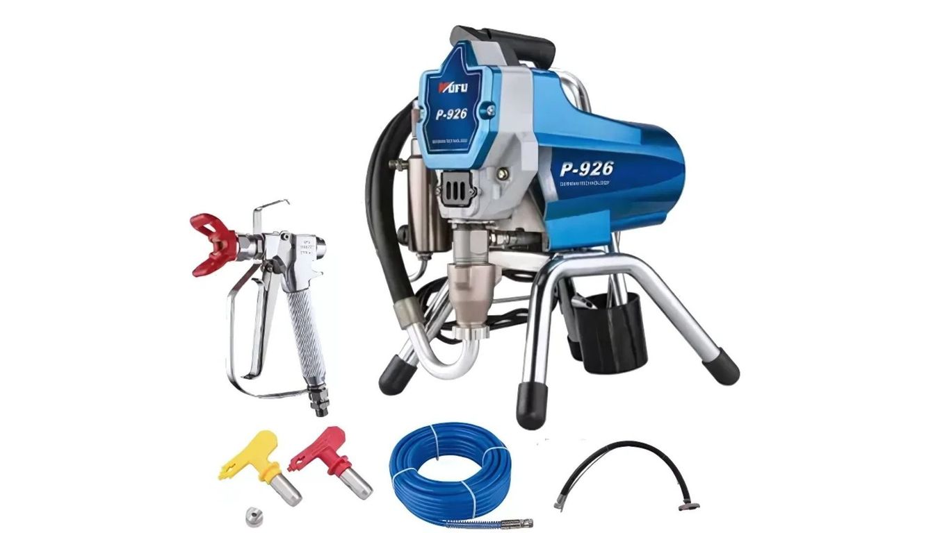 Pulverizador de Pintura Airless 2200 W con Manguera y Pistola