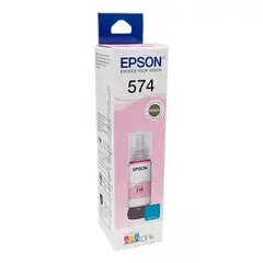 EPSON - Botella Tinta MAGENTA CLARO 574 T574 Ecotank L8050 L18050