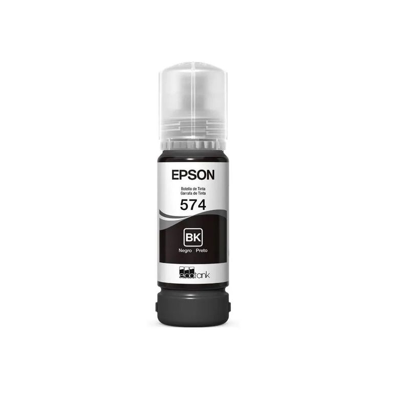 Botella de Tinta NEGRO T574 L18050 L8050 70ML