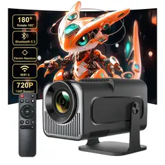 SEISA - Proyector LED Smart HY320 4K Android 11 Wifi 6 Bluetooth