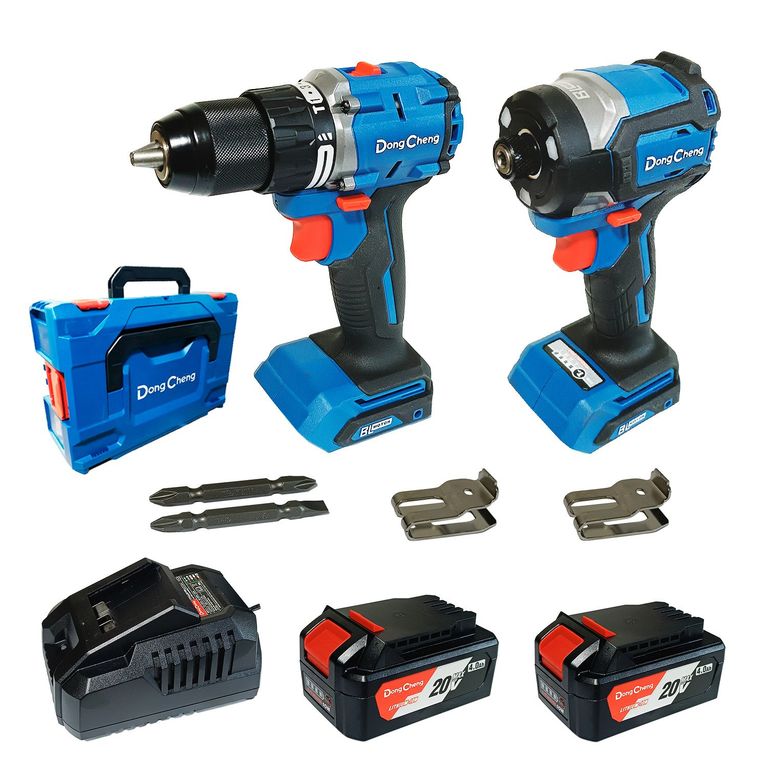 Combo DCKIT26EK Taladro Percutor + Atornillador Impacto 20V Brushless