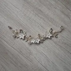 ANADE HANDMADE - TOCADO TIARA ACCESORIO CABELLO JOYAS DE NOVIA