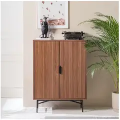 GENERICO - Aparador Moderno Coco Marrón R&R MUEBLES