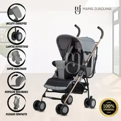 BABY - Coche Bastón «ZULEN» Gray