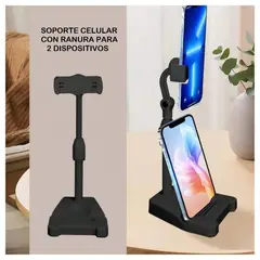 OEM - Soporte Celular Tablet Parante 360 con Ranura Oficina Hogar