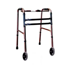 GENERICO - Andador De Aluminio Con ruedas Plegable