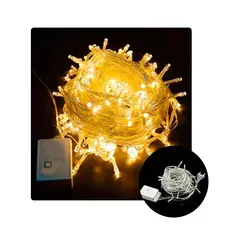 GENERICO - Luz Lineal de 200 Led tamaño 15 mts /Boda /Navidad/Graduación