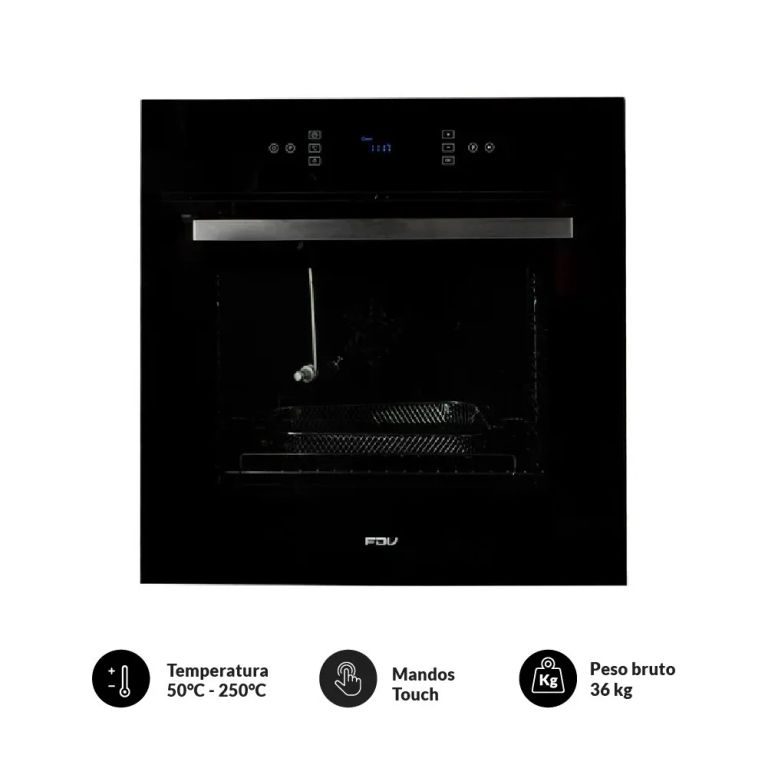 Horno Empotrable Eléctrico Elite Touch 67 L (Programa Air Fryer)