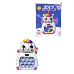 GENERICO - Consola Antiestres Juego -Pop It UNICORNIO