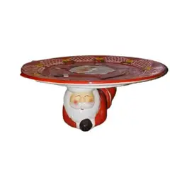 GENERICO - Porta Paneton Navideño con Diseño Papa Noel