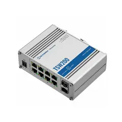 TELTONIKA - SWITCH TSW200 8 PUERTOS RJ45 1000MBPS 20 GBPS PN TSW200