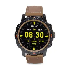 SUNTIME - SMARTWATCH RELOJ INTELIGENTE MARRÓN SMARTTIME HOMBRE SR08 SMART TIME