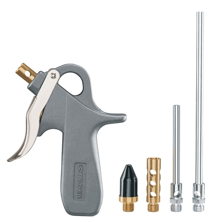 Pistola 5 Boquillas para Sopletear para Compresora 10645