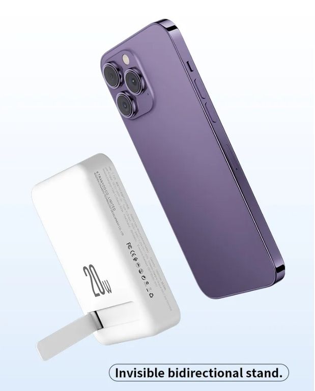 Cargador inalambrico 10000mA - 20W Para Iphone - Bateria Portatil