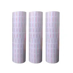 GENERICO - Rollo De Etiquetas Para Pistola Etiquetadora Precio Mx5500