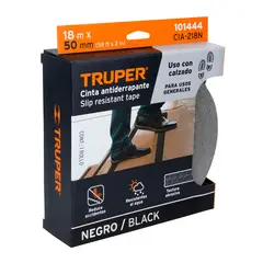 TRUPER - Cinta 2" x 18m Antideslizante con Abrasivo 101444