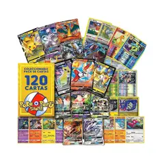 POKEMON - Lote 120 Cartas Al Azar TCG