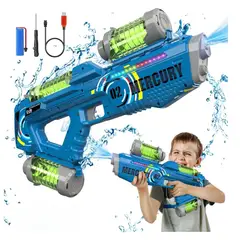 GENERICO - PISTOLA DE AGUA MERCURY 02 - CON LUCES LED