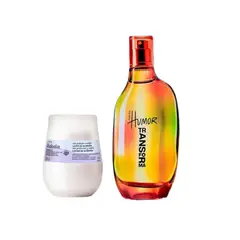 NATURA - Humor transforma 75ml + desodorante roll algodon