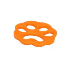 GENERICO - SET DE 4 REMOVEDORES DE PELO DE MASCOTAS CON FORMA DE HUELLA