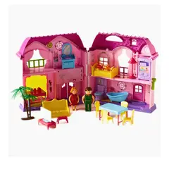 GENERICO - CASA DE MUÑECA CON LUCES Y MUSICAL