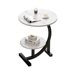 GENERICO - Mesa De Centro Sala De Estar Minimalista Elegante Redonda Hogar