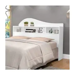 TU MESITA - Cabecera de Cama Irlanda color Blanco 15 plaza