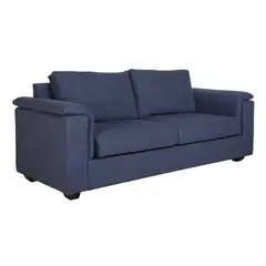 SHEGOSE - SG SOFA 2 CUERPOS RENE AZUL ACERO