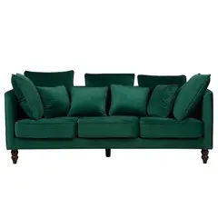 SHEGOSE - SG SOFA 3 CUERPOS NAOMI VERDE OSCURO