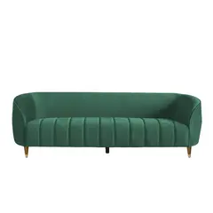SHEGOSE - SG SOFA 3 CUERPOS DOLCE VERDE OSCURO