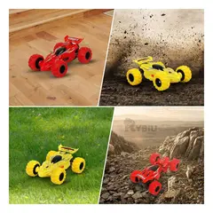 GENERICO - Carro Todo Terreno Remoto en Caja para Kids Color Amarillo