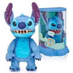 DISNEY - Peluche Stitch 45 cm Animatronico +100 Reacciones