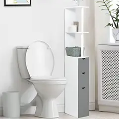 TU MESITA - Mueble Moderno para Baño Paracas color BlancoGris