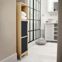TU MESITA - Mueble para Baño Multiusos Liam color DunaPlomo