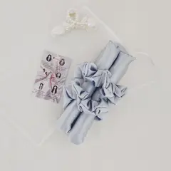 GENERICO - Rizador de Cabello Sin Calor 2 Collets 1 Gancho - Gris