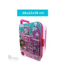 GENERICO - Pack de Girls Make Up en Color Rosado Y+Gift Stickers