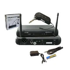 BATBLACK - Micrófono Profesional para Guitarra UHF BT-G60