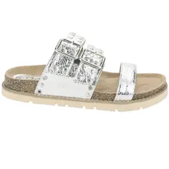 CHALADA - Sandalia Mujer Plateado Casual Lila-12