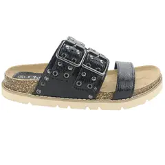 CHALADA - Sandalia Mujer Negro Casual Lila-12