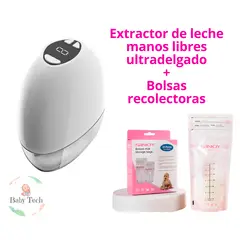 GENERICO - Extractor de Leche Manos LIbres Ultradelgado Bolsas