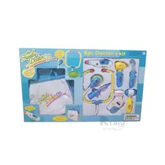 RYBIU IMPORT - Set de Equipo de Doctor en Caja Grande de Color Azul