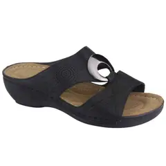 CHALADA - Sandalia Mujer Negro Casual Kon-5
