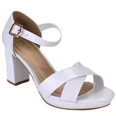 CHALADA - Sandalia Mujer Blanco Casual Vitto-2