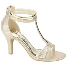 CHALADA - Sandalia Mujer Dorado Fiesta Myrna-3