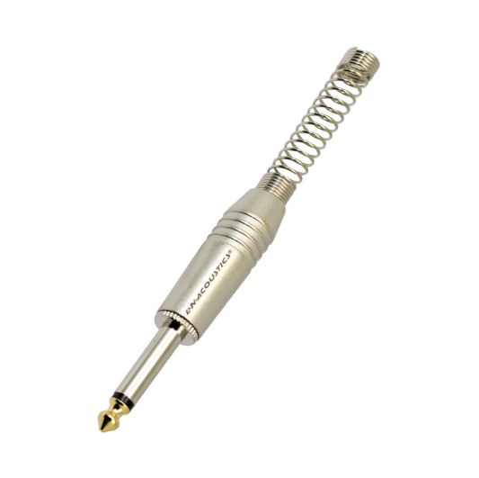 Plug Mono 6.35 mm con Resorte LN-3017SL L&N-ACOUSTICS