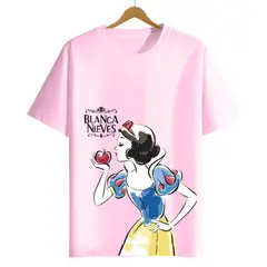 GENERICO - Polos Algodon Blancanieves Peluche - Talla desde 4 hasta XL.